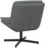 vidaXL Drehstuhl Dunkelgrau 63 x 75 x 76 cm Stoff 42007351 Bild 4