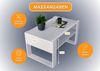 CraftPAK Wohnzimmertisch Wohnzimmer Tisch KARO92 Couchtisch 53T x 92B x 45H cm Bild 2
