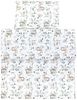TupTam Kinderbettdecke-Set, Ganzjahresdecke, 2tlg., 1x Bettdecke, 1x Flachkissen, Hasen / Rehe im Laub, 135x100 cm Bild 4