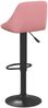 vidaXL Barhocker Rosa Samt, Drehbar [335343] Bild 5