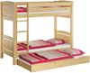 Erst-Holz Etagenbett Kiefer 90x200 cm, natur Bild 3