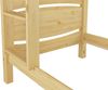 Erst-Holz Etagenbett Kiefer 90x200 cm, natur Bild 5
