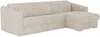 Vente-unique - DARIELO Sofa Stoff Beige - B 223 cm152 cm x H 85 cm x L 275 cm Bild 5