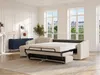Vente-unique - DARIELO Sofa Stoff Beige - B 223 cm152 cm x H 85 cm x L 275 cm Bild 3