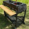 Garten Mangal Armada 2 für 20 Spieße in Schwarz Bild 2