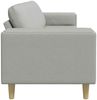 vidaXL Sofa Set, Stoff wolkengrau Bild 5
