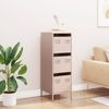 vidaXL Highboard Rosa 39x35x103,5 cm Stahl 851401 Bild 3