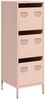 vidaXL Highboard Rosa 39x35x103,5 cm Stahl 851401 Bild 2