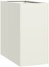 vidaXL Pflanzgefäß Weiß 40x80x80 cm Stahl 860774 Bild 2