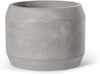 Pflanzkübel Übertopf Blumentopf Topf "Heart Pot" 32cm Beton Grau Bild 1