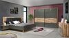 FORTE Ricciano Bett + Nakos, Holzwerkstoff, Braun/Grau, 296,5 x 120 x 209,9 cm Bild 4