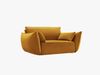 Micadoni Sessel Kaelle 1-Sitzer Samt Bluvel Gelb Bild 2