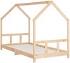 vidaXL Kinderbett 90x190 cm Massivholz Kiefer 835727 Bild 3