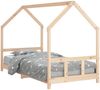 vidaXL Kinderbett 90x190 cm Massivholz Kiefer 835727 Bild 2