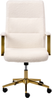 Chefsessel DEMURE Bouclé Cremeweiß Bild 5