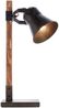 Brilliant Leuchten No. 82149-46 LED Tischleuchte Plow schwarz-stahl Holz Bild 4