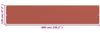 vidaXL Balkon-Sichtschutz Terracotta-Rot 120x600 cm HDPE 310955 Bild 5