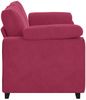 vidaXL Zweisitzer-Sofa Weinrot 180x77x82 cm Samt 4105271 Bild 5