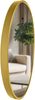 Wandspiegel GDANSK - Metall Gold glanz 45x3x45 cm | Runder Spiegel Wand Hängespiegel Schlafzimmer Flur Bild 4