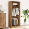 vidaXL Kleiderschrank Artisan-Eiche 80x50x200 cm Holzwerkstoff 3307800 Bild 3