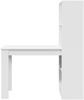vidaXL Schreibtisch mit Regal Weiß 122 x 67 x 145 cm Holzwerkstoff 3337257 Bild 5