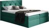 99rooms Arian Boxspringbett Velours 140x200 cm Grün Bild 4
