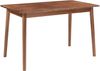 Esstisch Klijori für 4 Personen 120x70x74 cm Holz Walnussoptik [en. casa] Bild 2