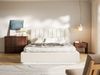 Selsey 'Togents' Polsterbett 140x200 mit Veloursbezug, Bettkasten und LED, Creme Bild 2