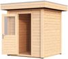 Lugarde Select Modern Gartenhaus Leipzig 200x200cm - Unbehandelt Bild 3
