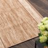 Mazovia Läufer Läufer Teppichläufer Brücke - Vorzimmer Küche - Beige, 100x100 cm, Kurzflor, Rutschfest, Meterware, Verschiedene Größen Bild 3