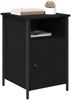 vidaXL Nachttisch 2 pcs Schwarz Eichen-Optik 40 x 42 x 60 cm 881837 Bild 3