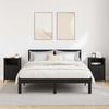 vidaXL Nachttisch 2 pcs Schwarz Eichen-Optik 40 x 42 x 60 cm 881837 Bild 4
