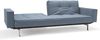 Splitback mit Armlehnen - Schlafsofa - Mixed Dance Light Blue (525) Bild 3