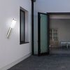 Wandlampe, Edelstahl, Bewegungsmelder, IP44, H 40cm Bild 2
