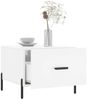 vidaXL Couchtisch Hochglanz-Weiß 50x50x40 cm Holzwerkstoff 829416 Bild 4