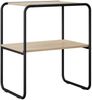 vidaXL Konsolentisch Sonoma-Eiche 60 x 42,5 x 70 cm Holzwerkstoff 8007510 Bild 2