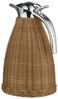 Thermoskanne Kaffeekanne 1500 ml Edelstahl Rattan Braun Ib Laursen 1619-14 Bild 4