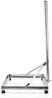 Satelliten Balkon Ständer | Mastlänge: 1.00 m | Maximale Schüsselgröße: 90.0 cm | Bodenplattengröße: 1 x 50 x 50 cm | Stahl | Silber Bild 3