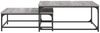 vidaXL Satztische 2 Stk. Grau Sonoma Holzwerkstoff 832821 Bild 4