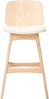 Set mit 2 Barstühlen CHARLESTON Holz Hellbraun Hellbeige Bild 5