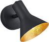 Wandstrahler in schwarz gold für Ihr Schlafzimmer Nina Bild 2