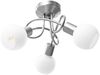 Deckenleuchte mit Keramik-Lampenschirmen für 3 E14 Glühlampen Bild 2