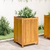 vidaXL Pflanzkübel mit Einlage 50x50x75 cm Massivholz Akazie 366444 Bild 3
