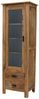 Vitrine Rami 60x180x45 aus indischem Sheesham-Massivholz Bild 3