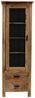 Vitrine Rami 60x180x45 aus indischem Sheesham-Massivholz Bild 2