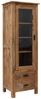 Vitrine Rami 60x180x45 aus indischem Sheesham-Massivholz Bild 1