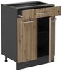 Küchenunterschrank R-Line Artisan-Eiche 60 cm mit Schublade, ohne Arbeitsplatte Vicco Bild 3