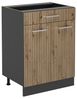 Küchenunterschrank R-Line Artisan-Eiche 60 cm mit Schublade, ohne Arbeitsplatte Vicco Bild 4