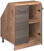 Dachschrägenschrank Rion Edelgrau 60 x 81.6 cm mit 2 Türen, Schrankkorpus 60 cm Tiefe Vicco Bild 4