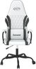 vidaXL Gaming-Stuhl mit Massagefunktion Weiß und Schwarz Kunstleder 345543 Bild 3